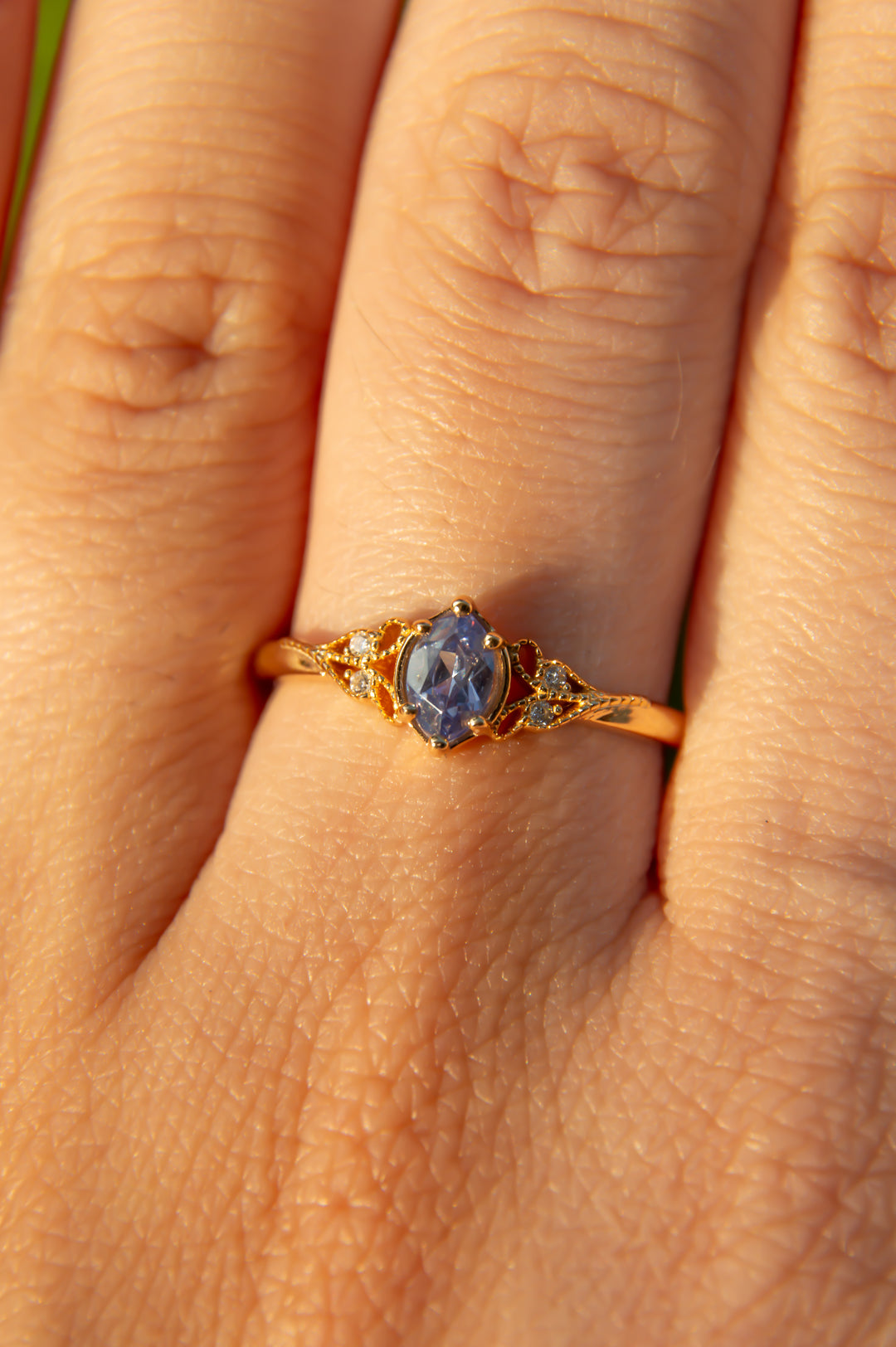 Blue Clove Gold Plated