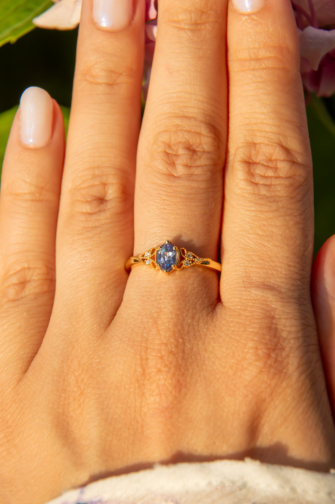 Blue Clove Gold Plated