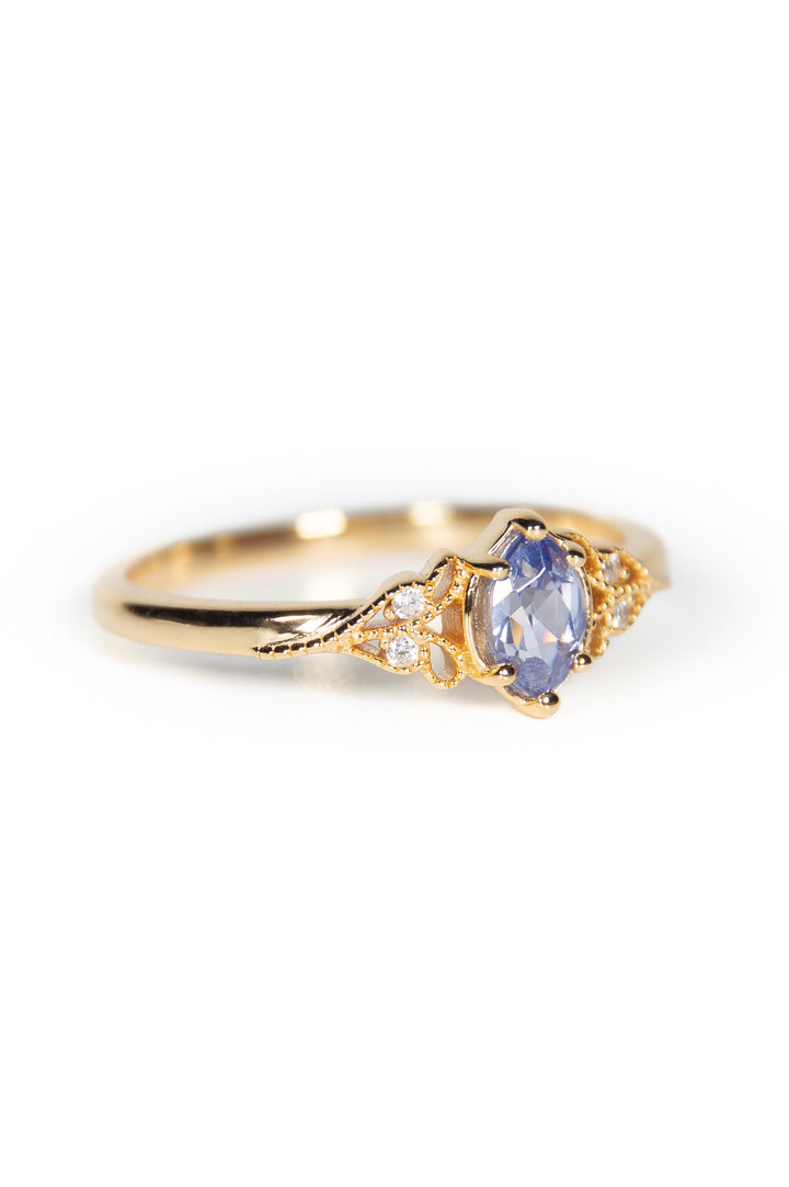 Blue Clove Gold Plated