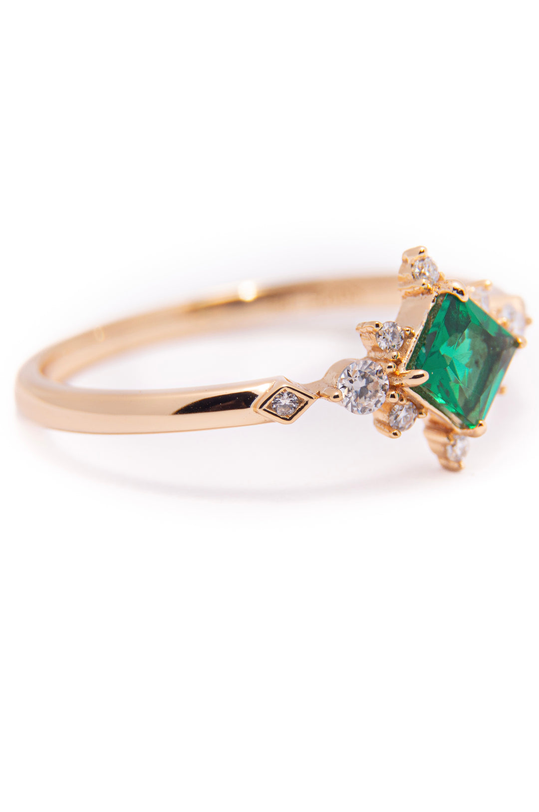 Emerald Hope Gold Plated