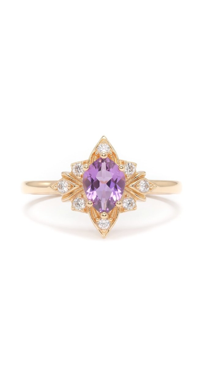 Lilac Charm Placcato Oro - Nitens-gioielli