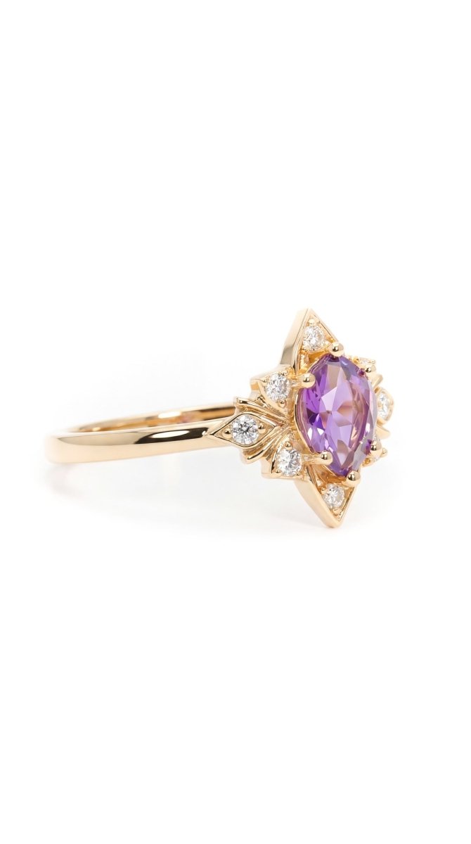 Lilac Charm Placcato Oro - Nitens-gioielli