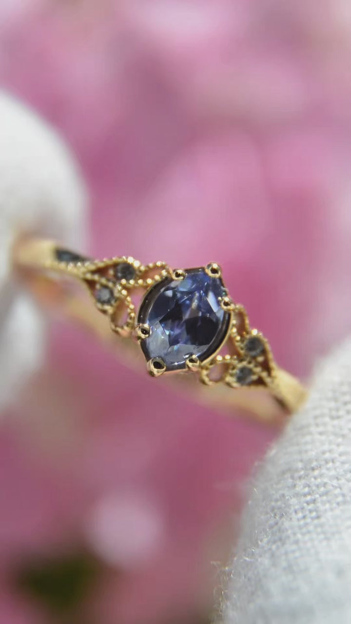 Blue Clove Gold Plated
